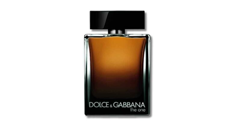 Dolce & Gabbana The One bottle, known for being one of the best complimented men's perfumes.