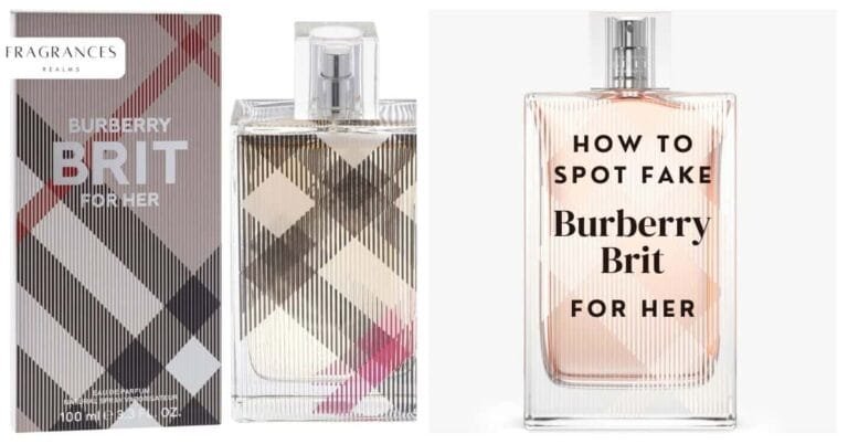 How to Spot the Fake Burberry Brit for Her Perfume